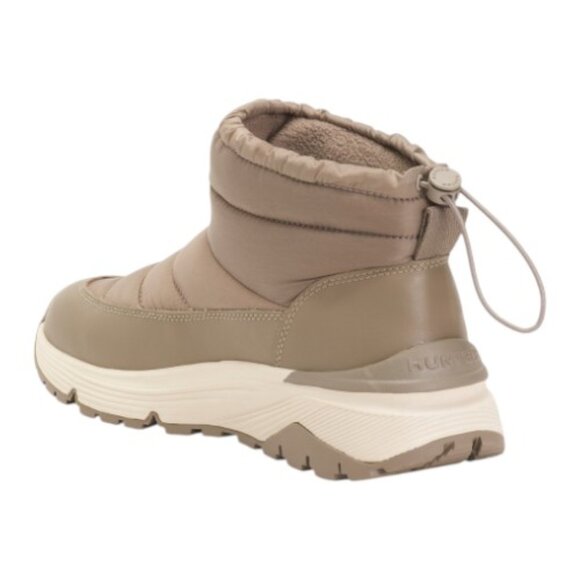 HUNTER Medium Natural Leather Waterproof Anne Snow Boots - Picture 2 of 3